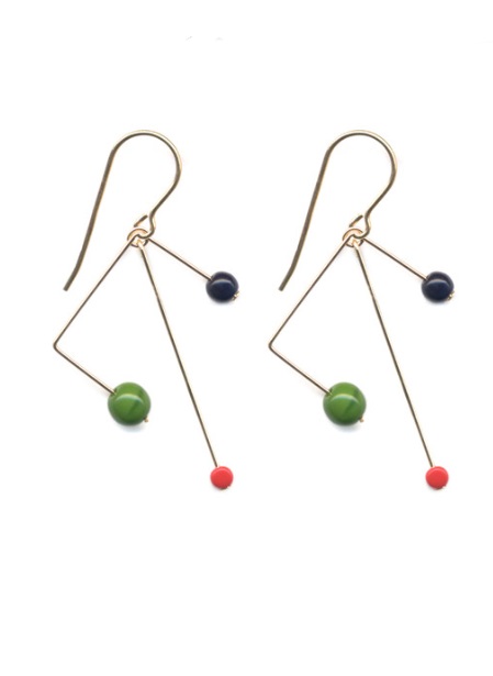 I. Ronni Kappos Mini Mobile Earrings