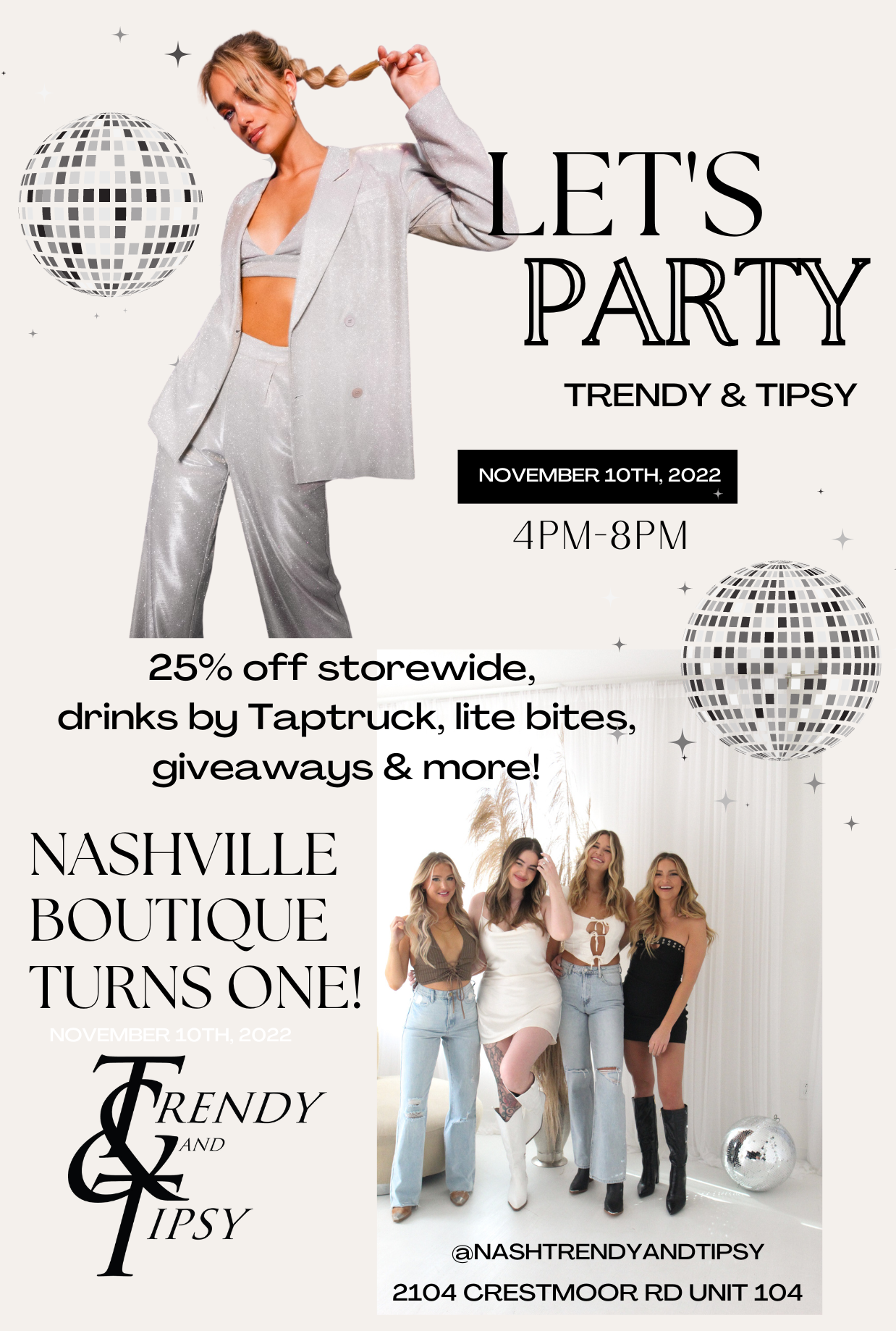 You're Invited!! Trendy And Tipsy