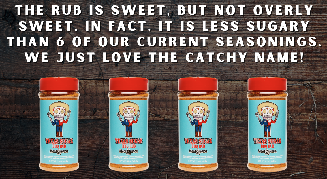 Brand New BBQ Seasoning Texas Sugar Meat Church