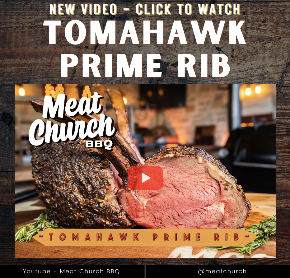 Garlic and Herb Crusted Tomahawk Prime Rib 🔥 Meat Church