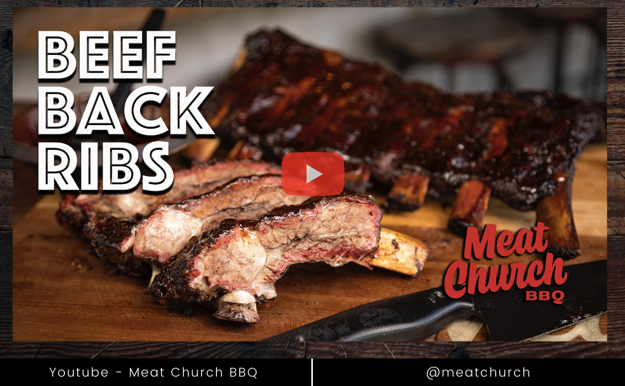 How to Smoke Beef Back Ribs 🔥 Meat Church